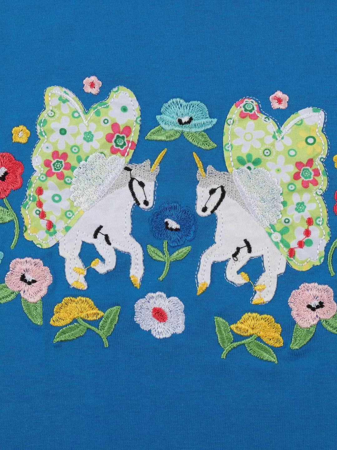 Children's Embroidered Unicorn T-Shirt