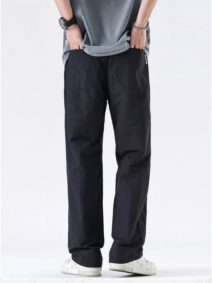 Men's Full Size Wide Leg Pants Plus Size