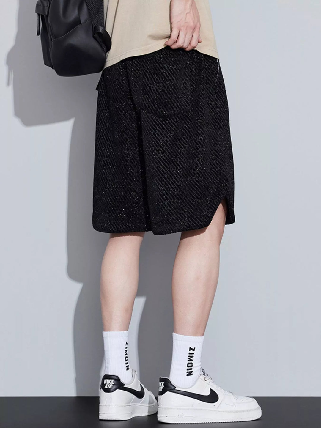 Men's Plus Size Drawstring Loose Fit Shorts