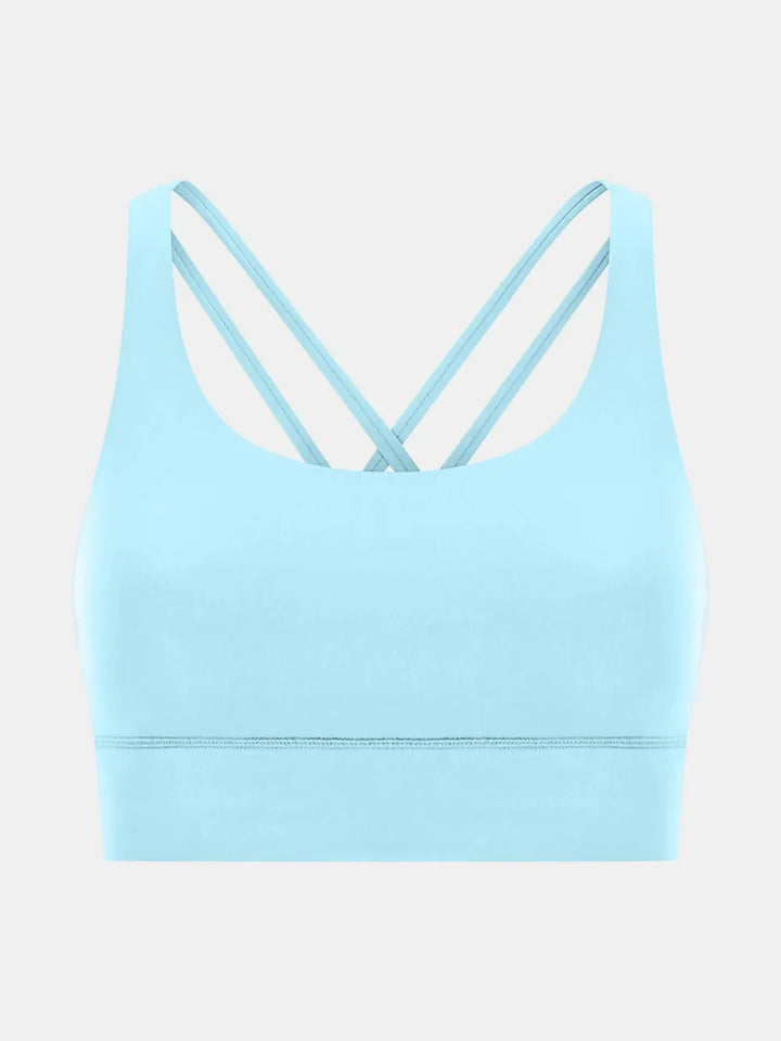 Millennia Crisscross Scoop Neck Active Tank