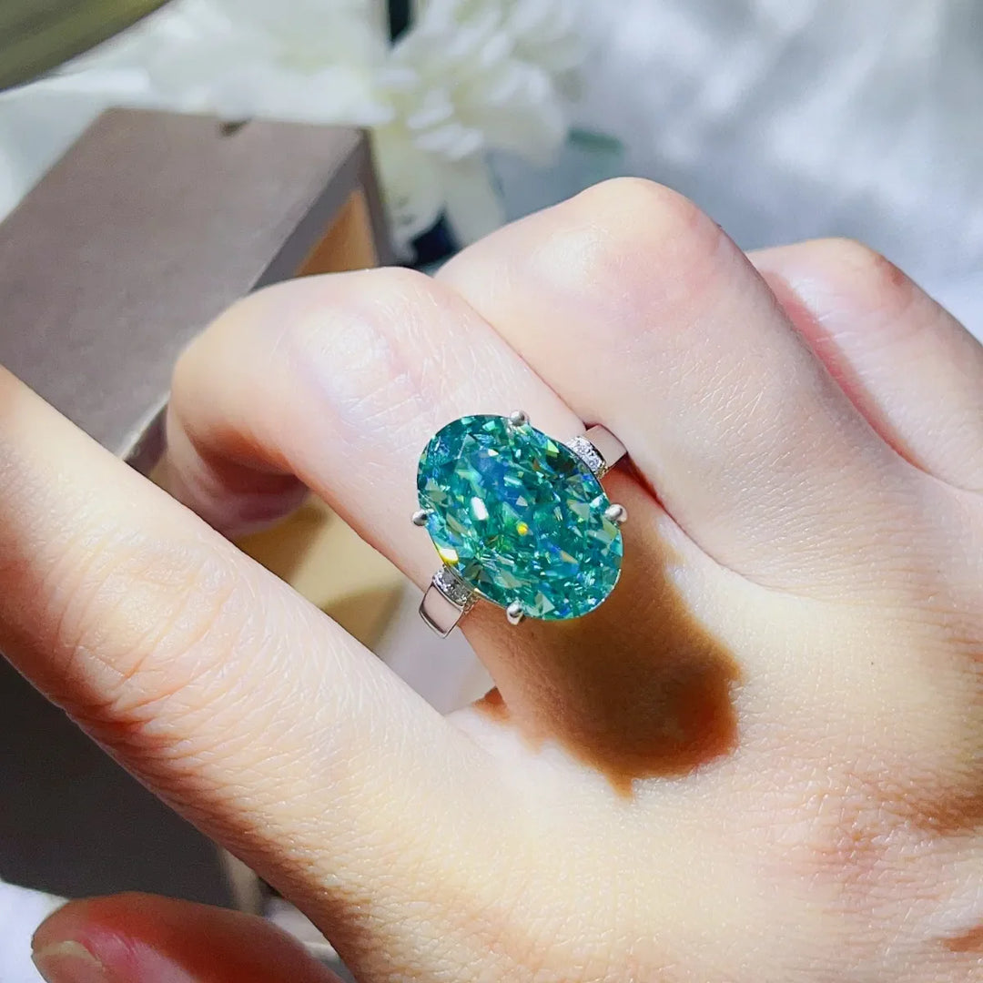 5 Carat Moissanite 925 Sterling Silver Ring
