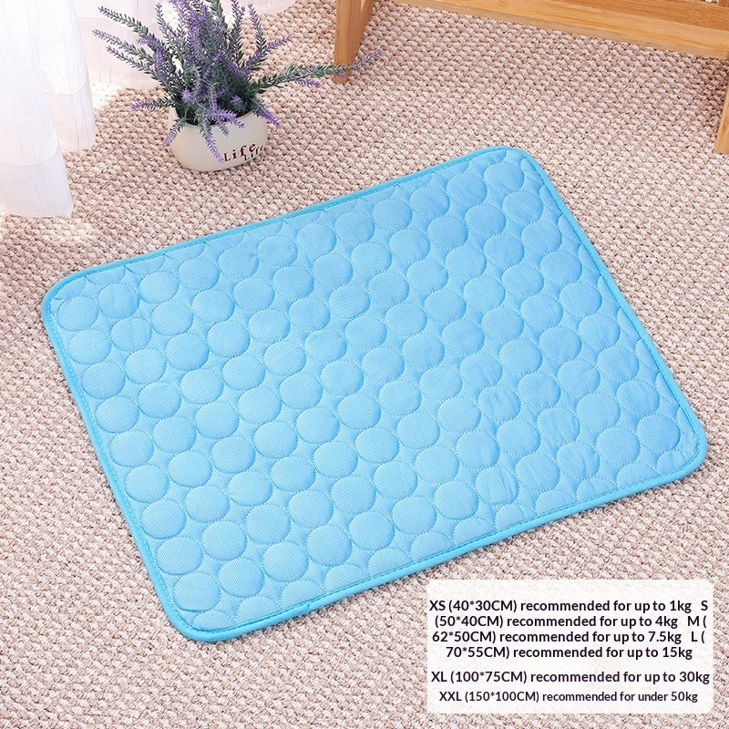 Pet Sofa Cooling Ice Silk Pad Temperature Lowering Sleeping Mat