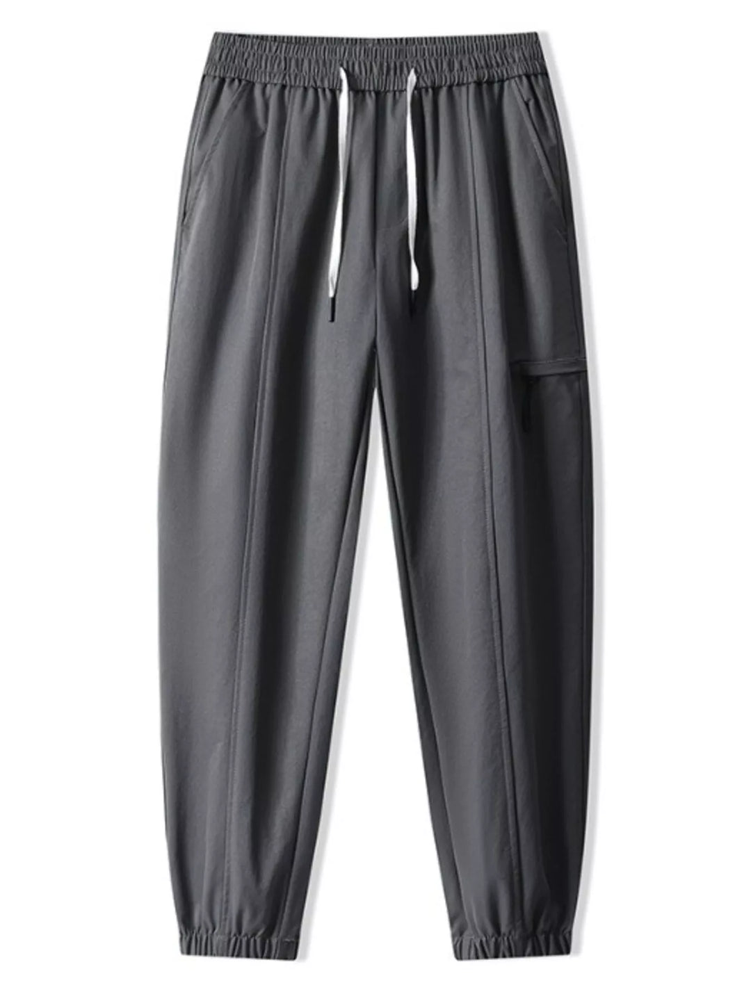Men's Plus Size Drawstring Wide Leg Joggers