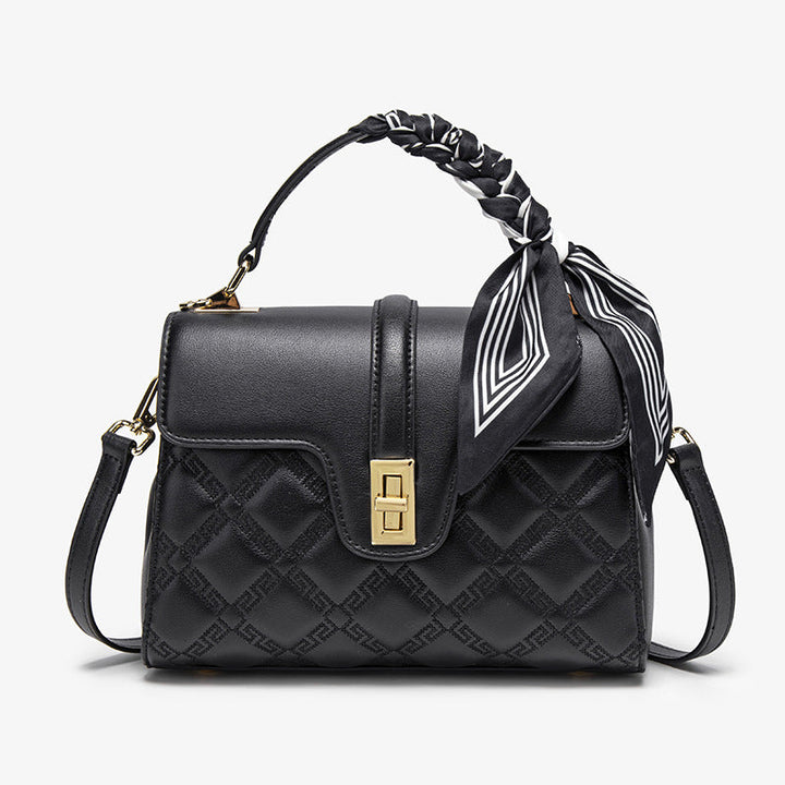 Quilted Leather Crossbody Bag