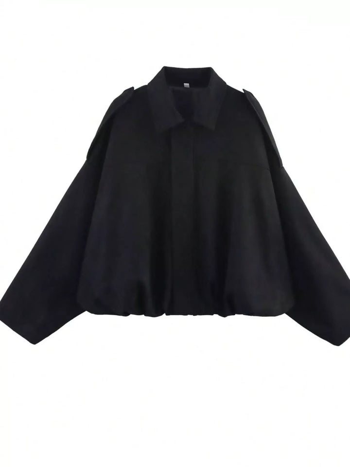 Zip Up Oversized Jacket