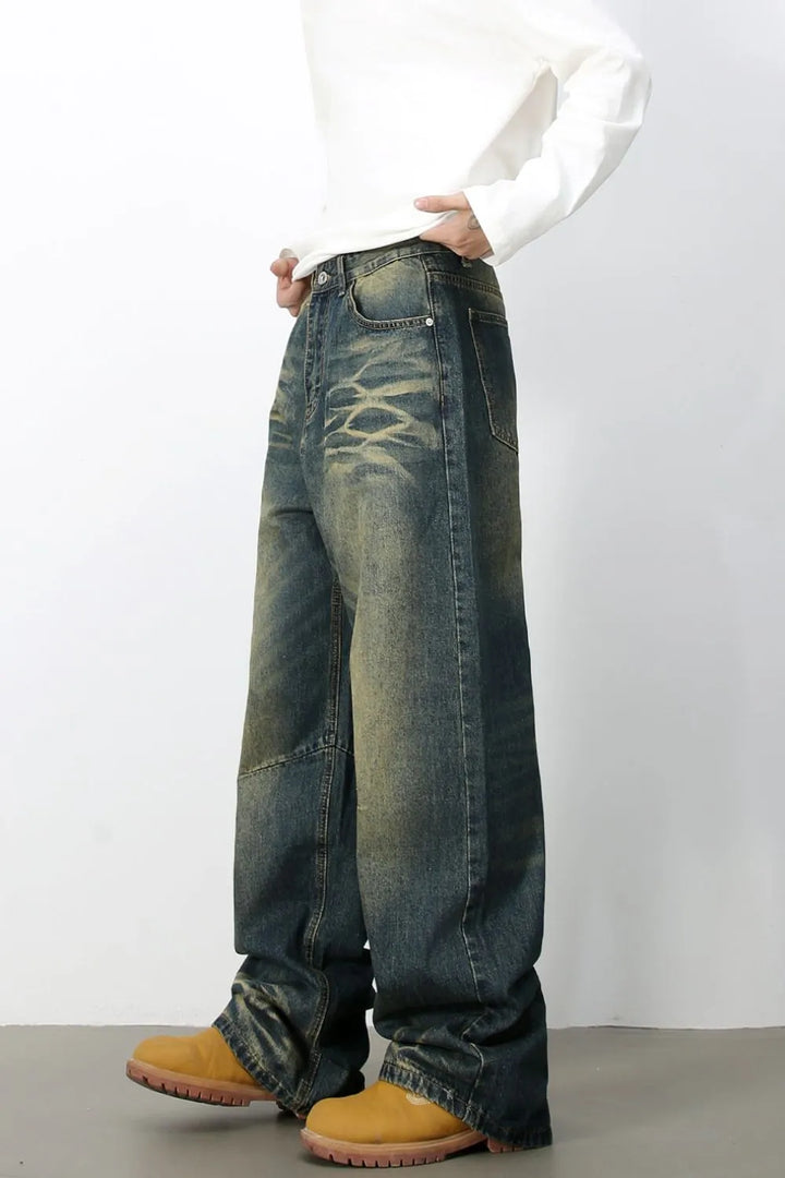 Men's Wide Leg Jeans