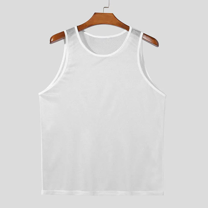 Men's Full Size Round Neck Tank Plus Size