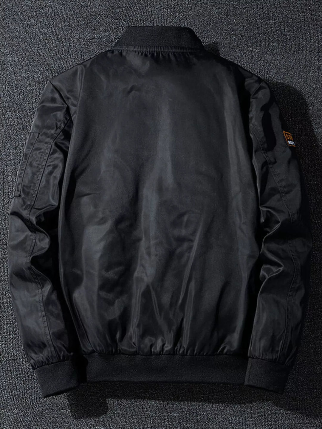 Men's Plus Size Zip Up Bomber Jacket
