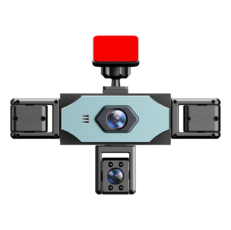 Five Camera Driving Recorder, 1080P High-definition Night Vision, Mobile App For Viewing Videos
