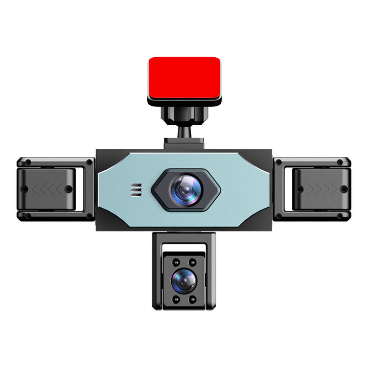 Five Camera Driving Recorder, 1080P High-definition Night Vision, Mobile App For Viewing Videos