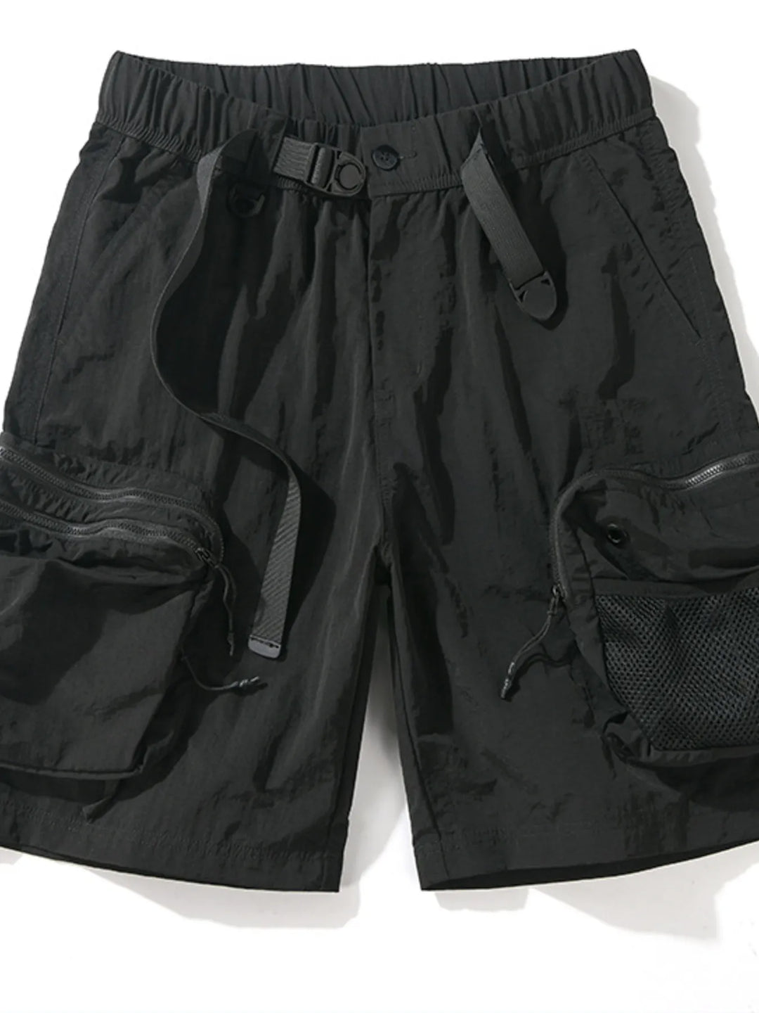 Men's Plus Size Multi-Pocket Cargo Shorts