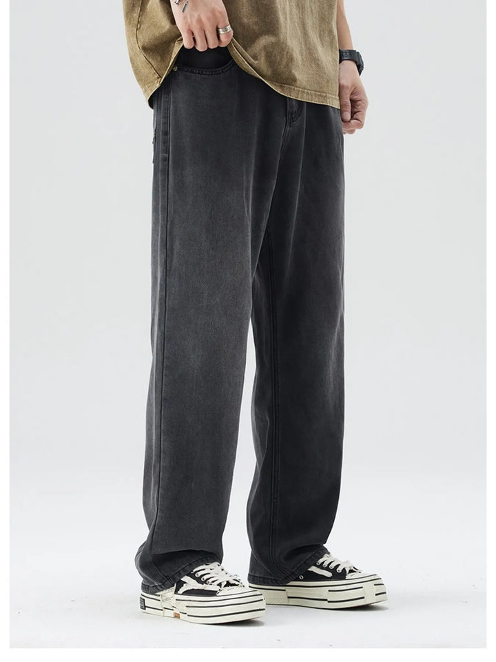 Men's Wide-Leg Relaxed Fit Jeans
