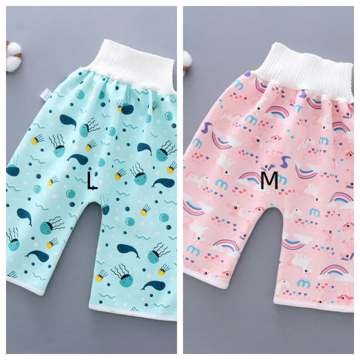 Baby leak-proof bed wetting skirt