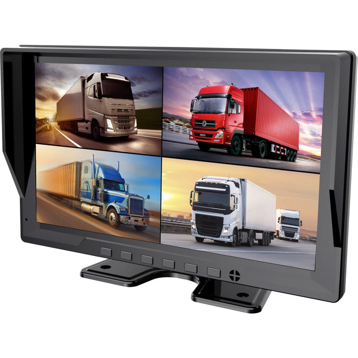 10-inch 4CH All-in-One Truck & Fleet Monitor Vehicle Surveillance System