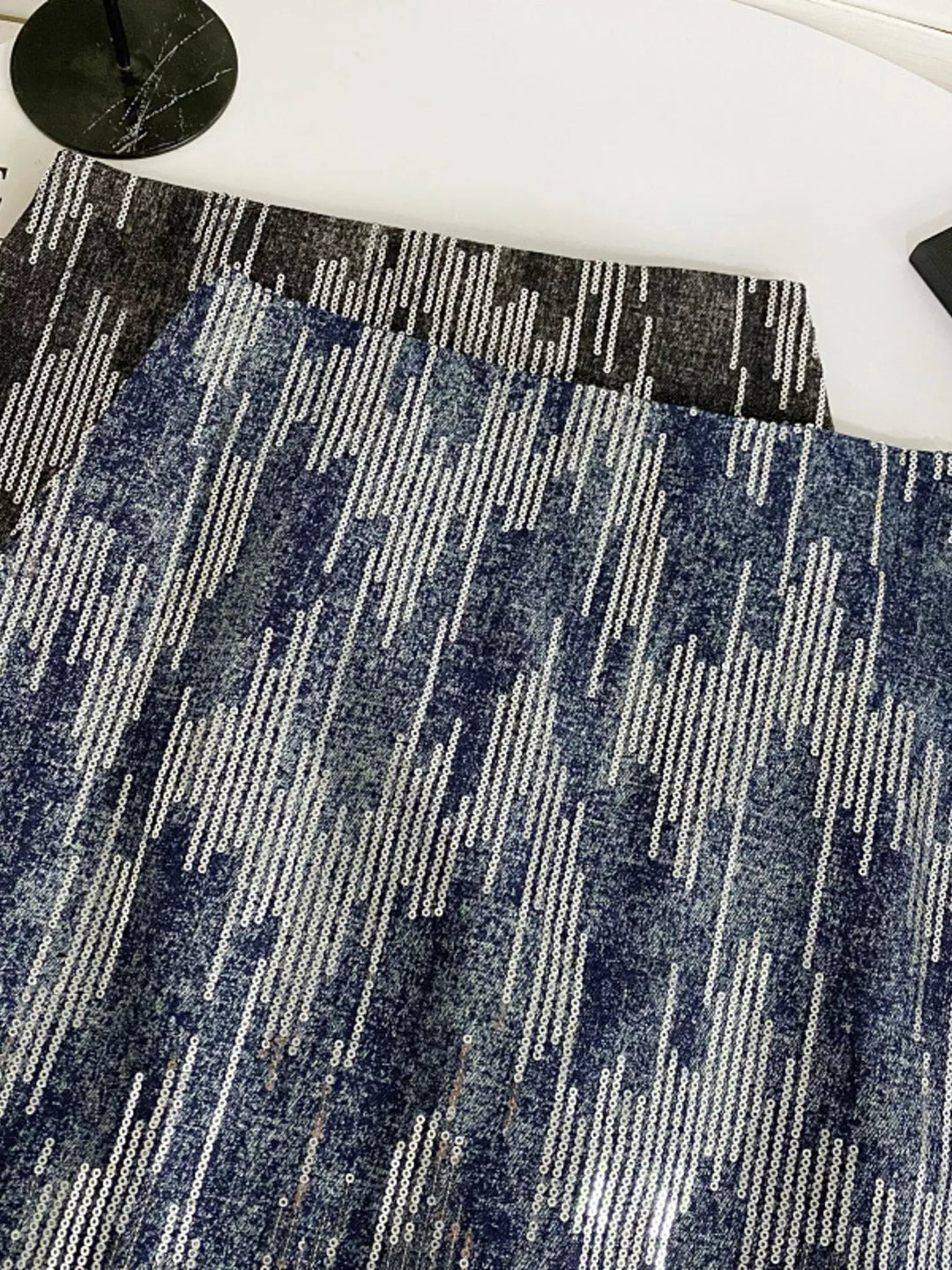 Sequin Mini Skirt