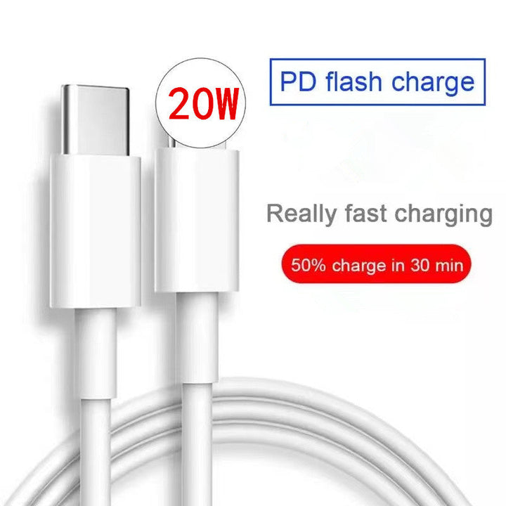Fast Charging Cable 18W 20W Pd Fast Charging 2A Data Cable