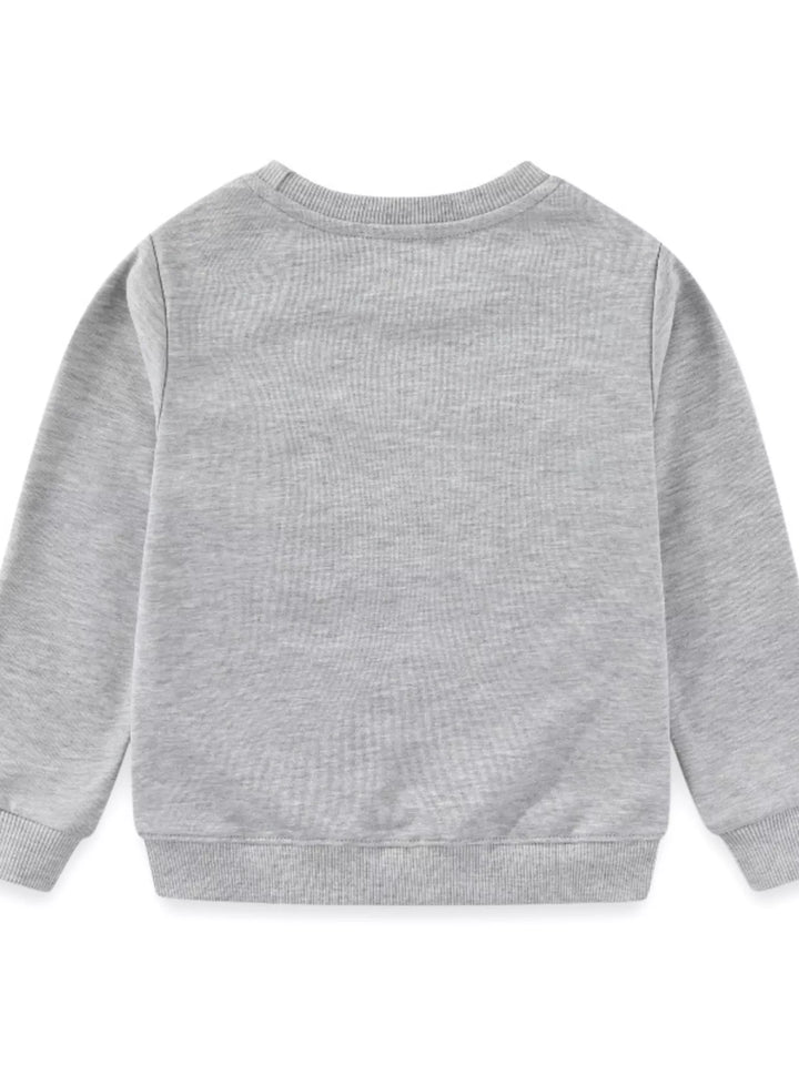 Children's Woodland Friends Embroidered Crewneck Sweatshirt