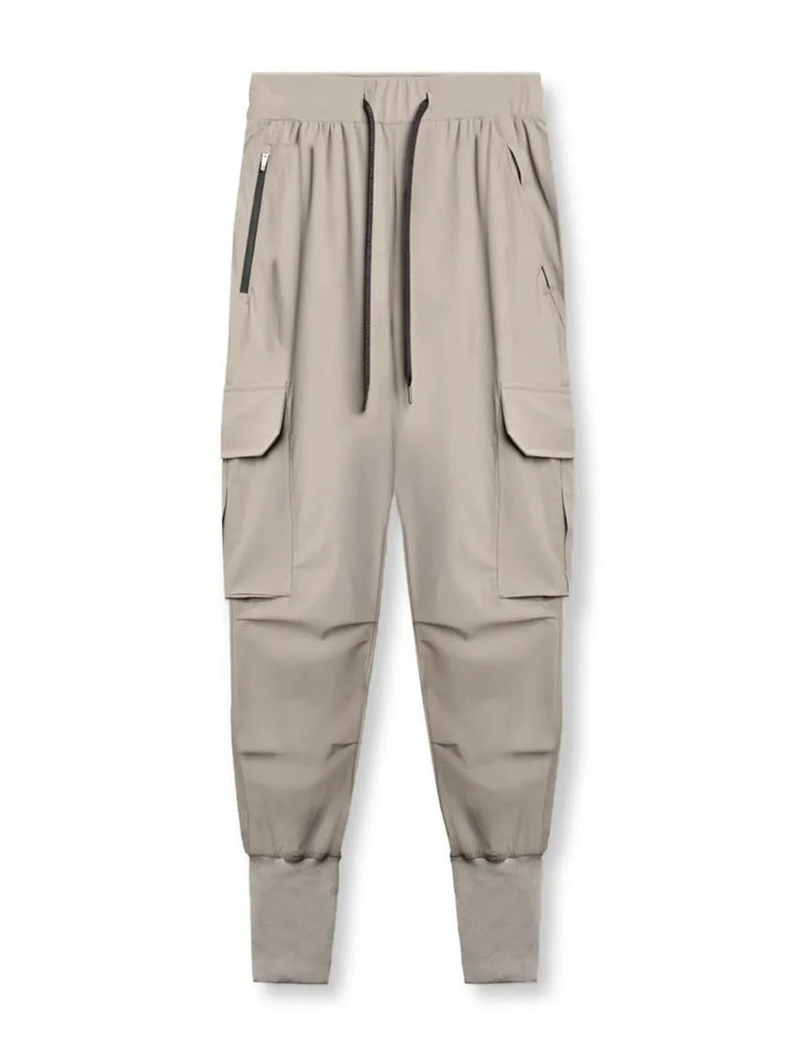 Men's Plus Size Drawstring Joggers with Pockets