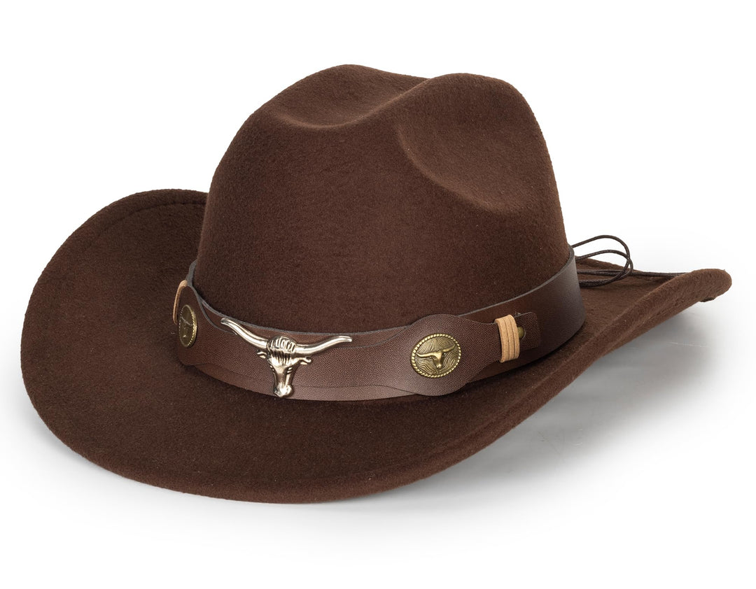 Women's Western Rhinestone Cowboy Hat - Bling Diamond Band Rodeo Fedora