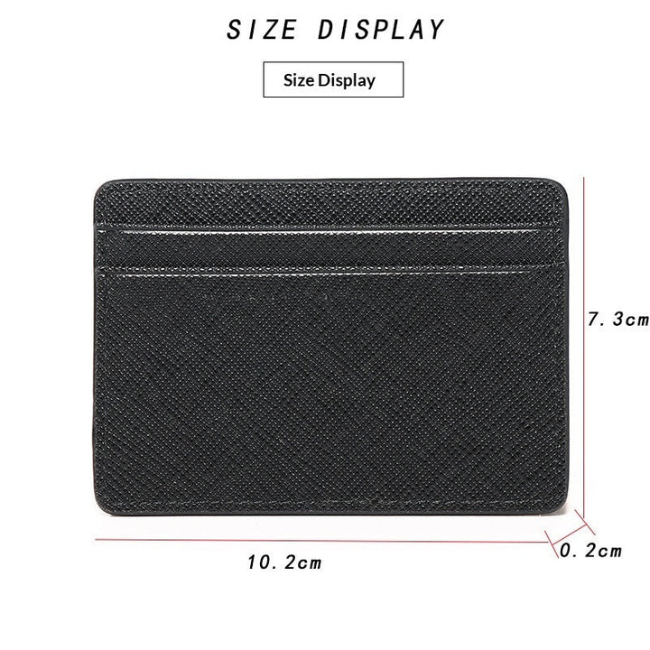 Cross-pattern Multi Function Card Holder
