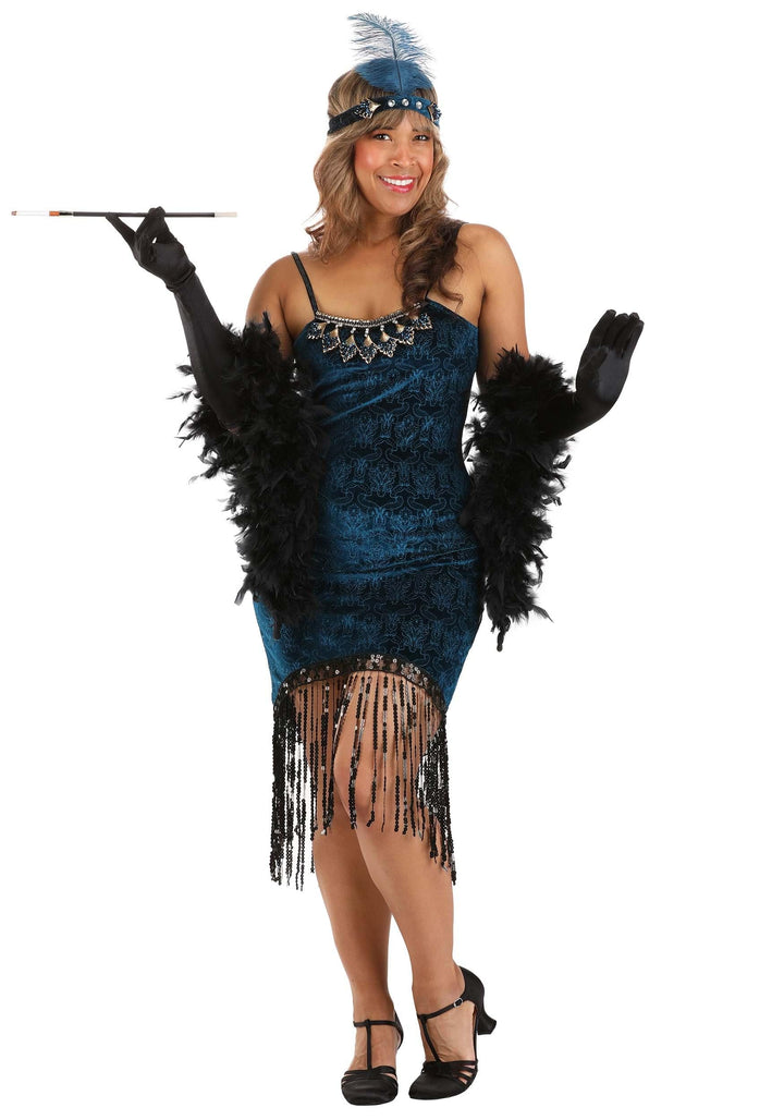 Flapper Costume for Women - 1920s Gatsby Dress Halloween Outfit