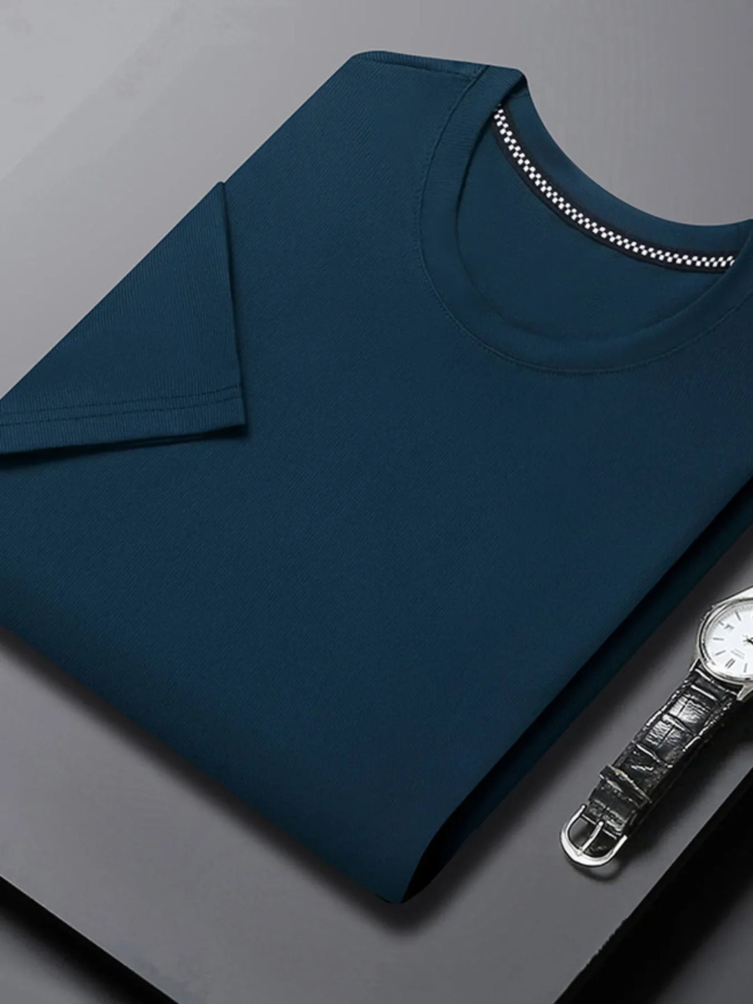 Men's Plus Size Breathable Short Sleeve T-Shirt