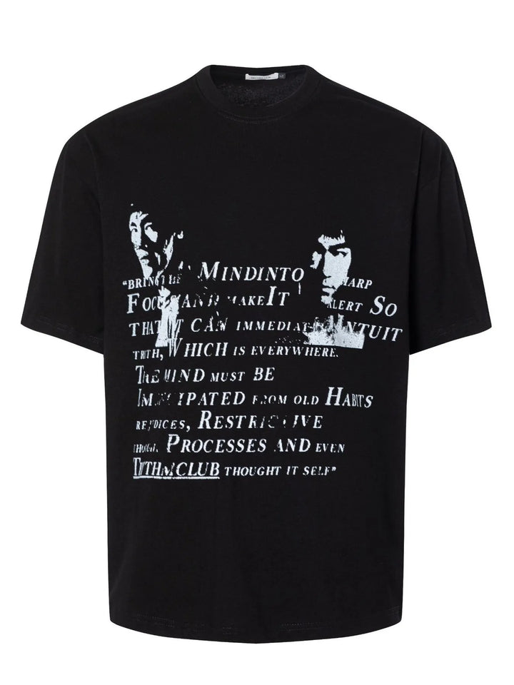 Men's Graphic Round Neck Short Sleeve T-Shirt