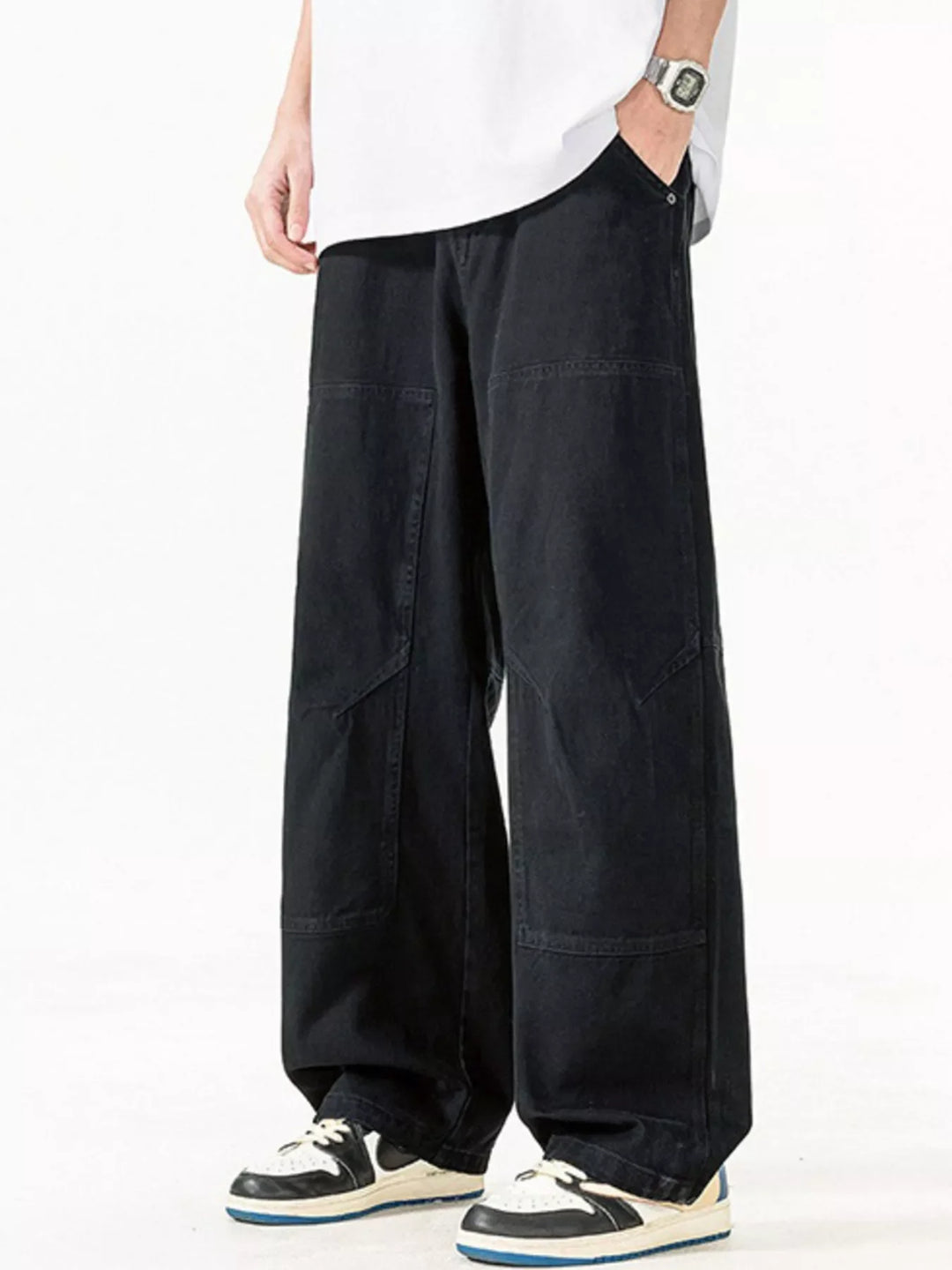 Men's Plus Size Loose Fit Casual Pants