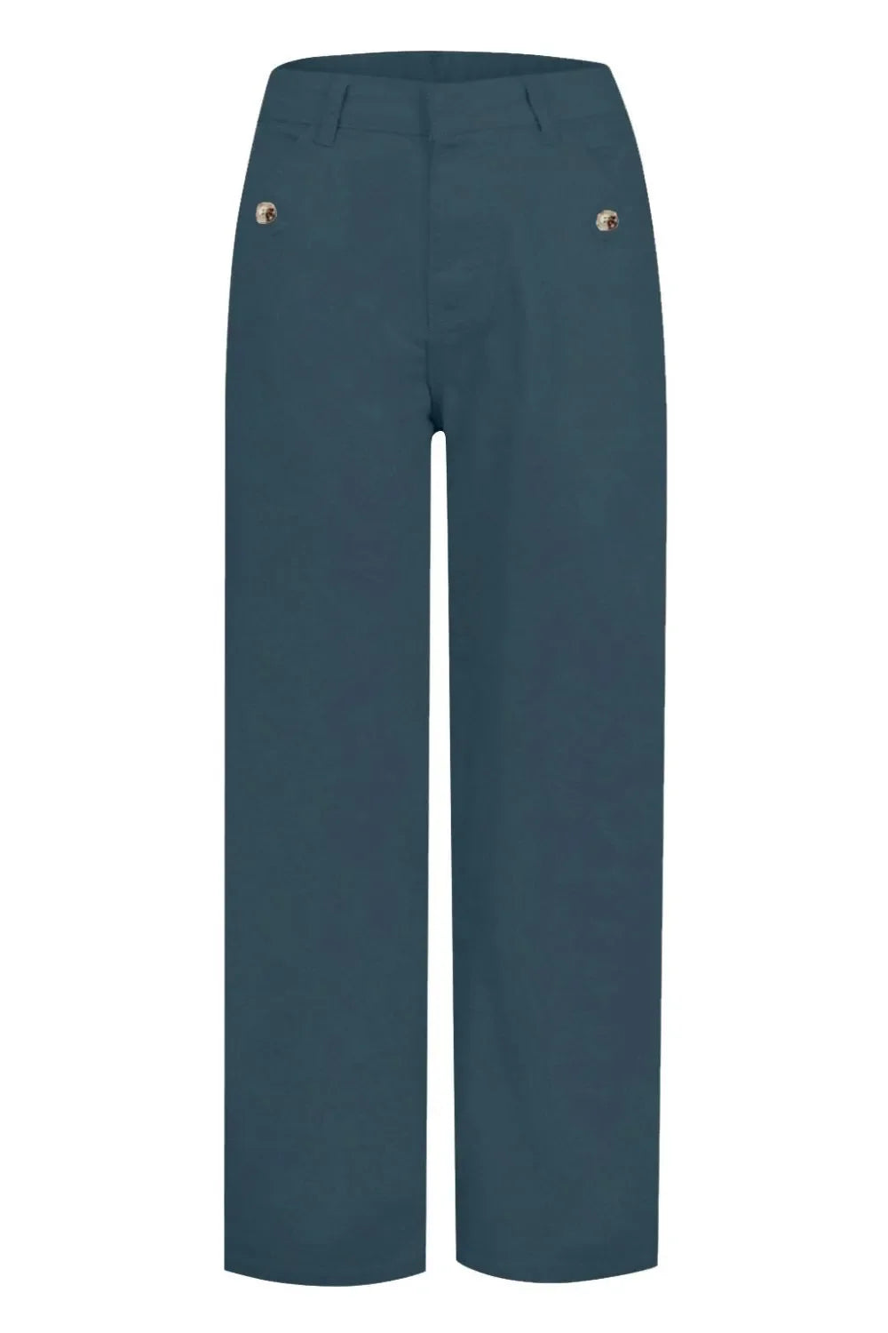High Waist Jeans with Pockets