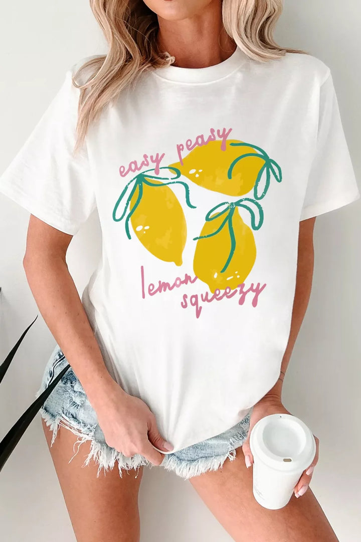 Easy Peasy Lemon Squeezy Graphic Tee