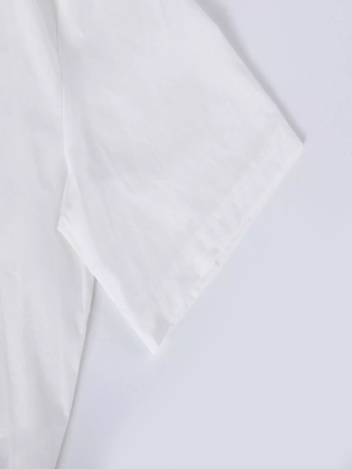 Men's Full Size Casual Short-Sleeve Shirt Plus SIze