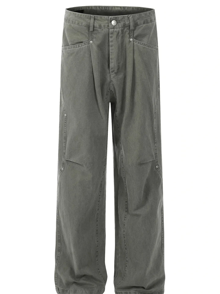 Men's Wide-Leg Casual Pants
