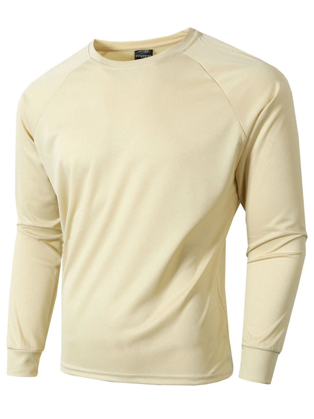Men's Plus Size Round Neck Long Sleeve T-Shirt