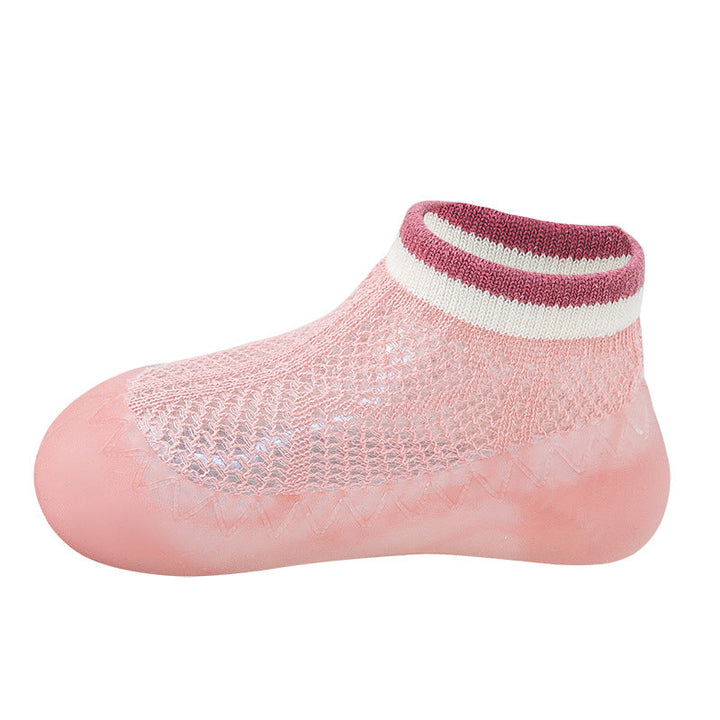 Children's Mesh Anti-mosquito Sock Shoes Baby Summer Baby Non-slip Room Socks