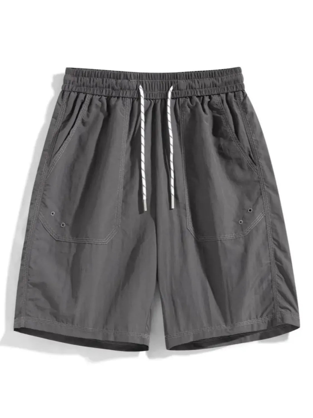 Men's Full Size Casual Drawstring Shorts Plus Size