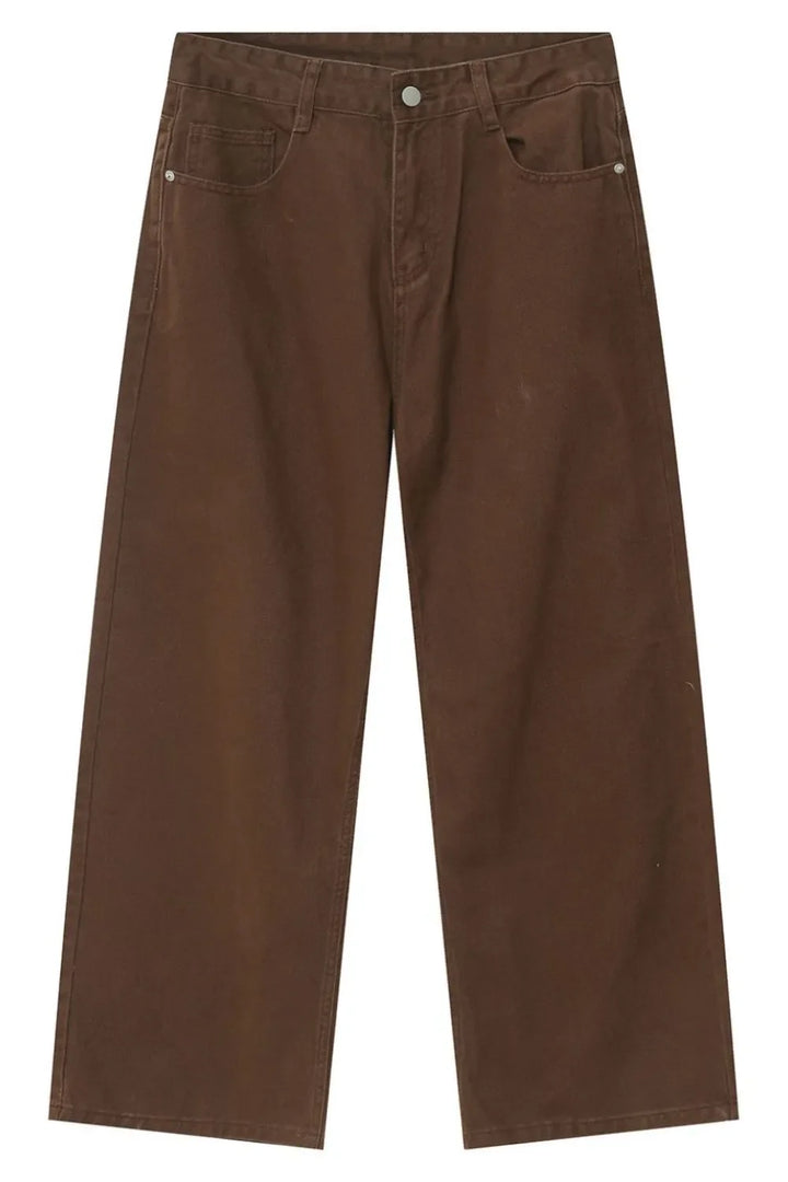 Men's Mid-Rise Straight-Leg Jeans