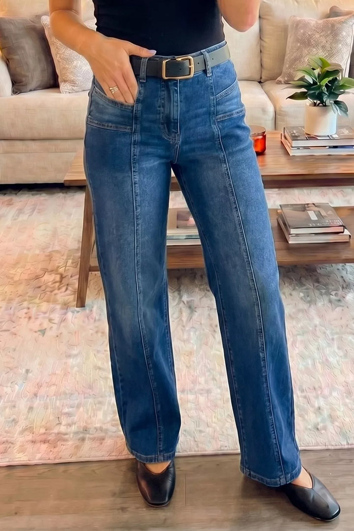 Seam Detail Shift Jeans