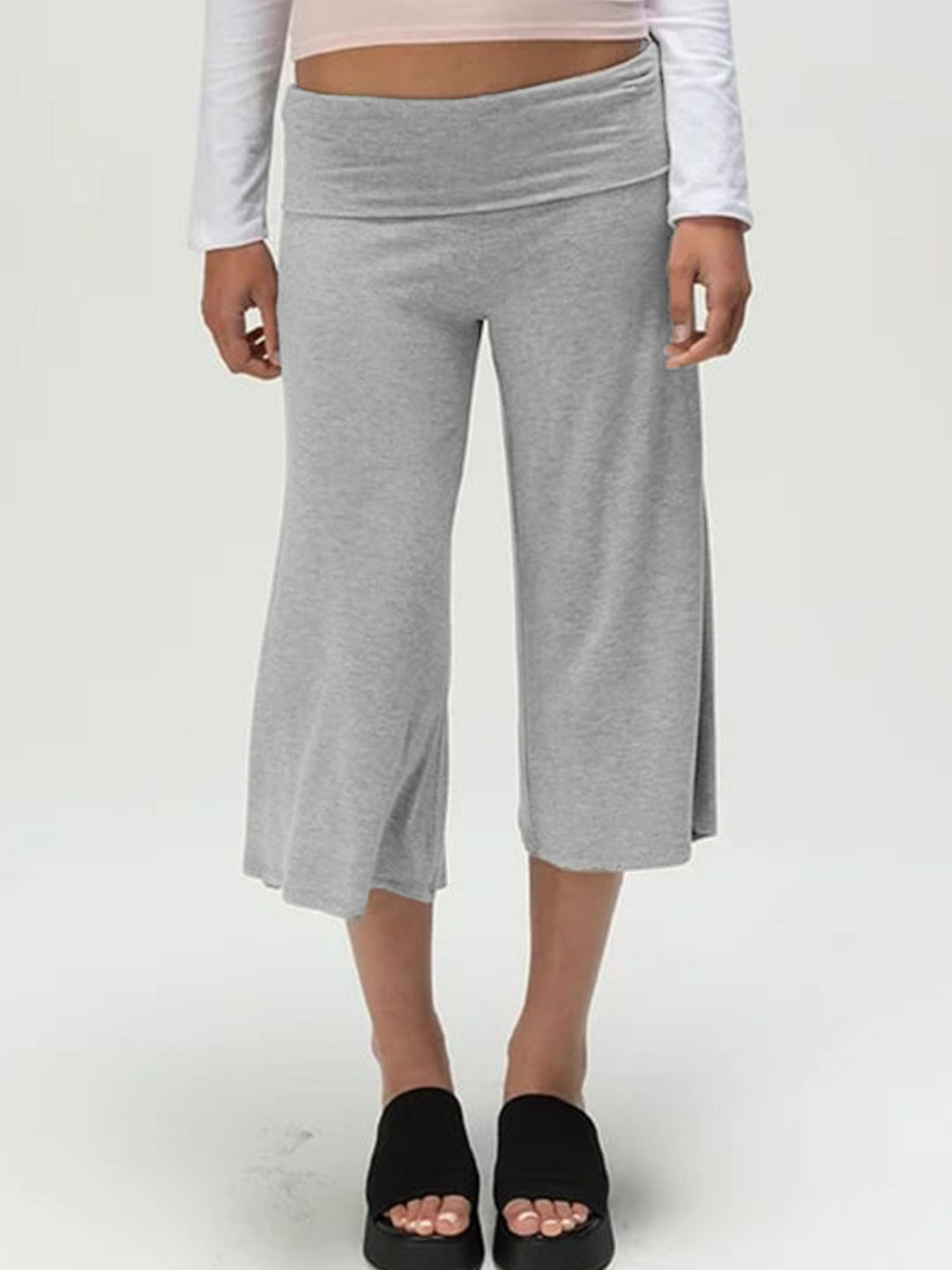 Wide Leg Capris