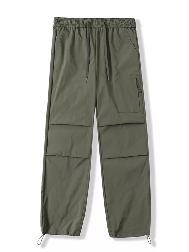 Men's Plus Size Loose Fit Multi-Pocket Cargo Pants