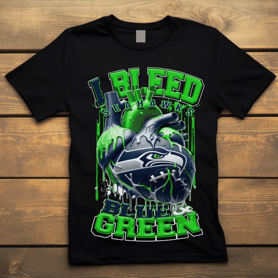 I Bleed Seahawks Unisex Tee