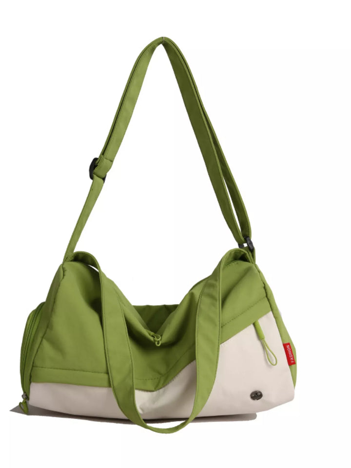 Color Block Travel Bag