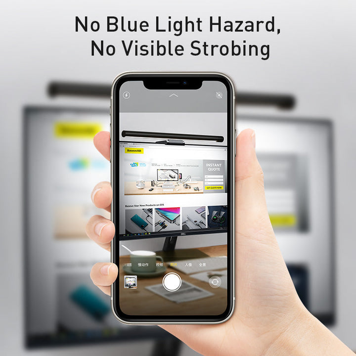 USB electrodeless dimming screen hanging lamp