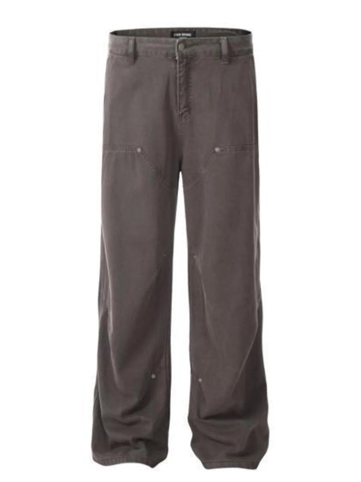 Men's Washed Baggy Jeans