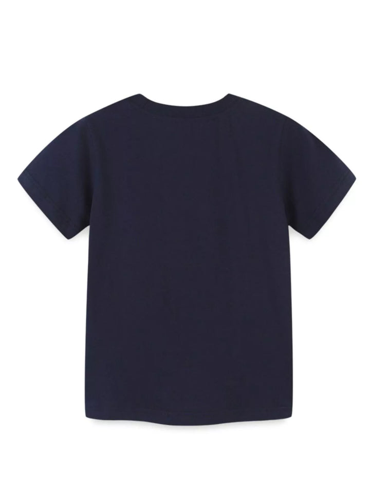 Children's Shark Print Short Sleeve T-Shirt