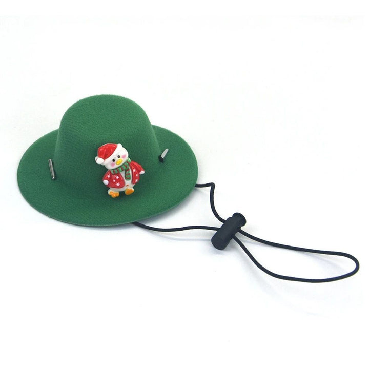 Pet Christmas Hat Felt Cloth Soft Cute Decorate Cosplay Dog Clothing Accessories Cat Festival Grooming Hat Supplies New Year
