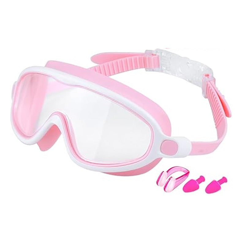 Children's Swimming Goggles HD Waterproof Anti-fog Large Frame Swimming Goggles