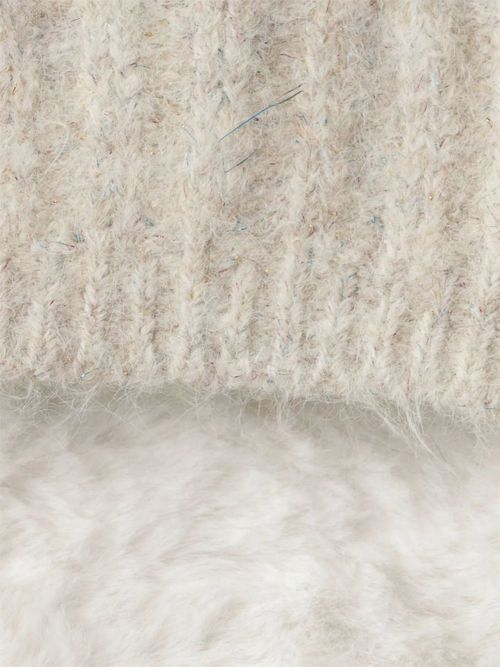 Cable Knit Button-Up Cardigan