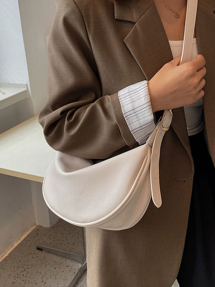 Minimalist Crescent Crossbody Bag