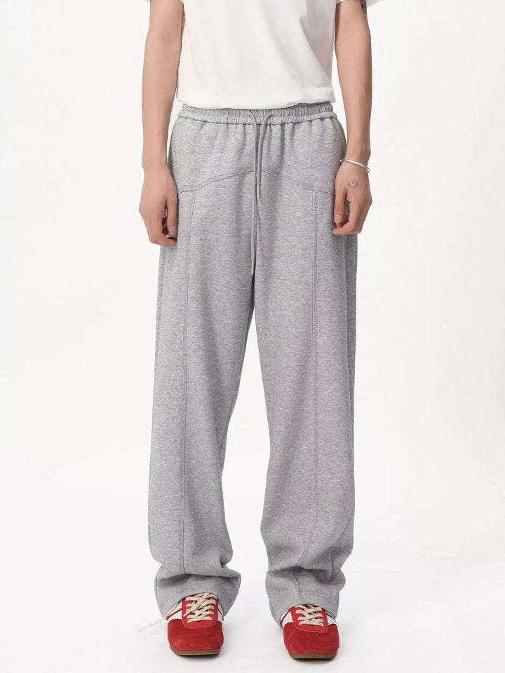 Men's Wide Leg Drawstring Pants