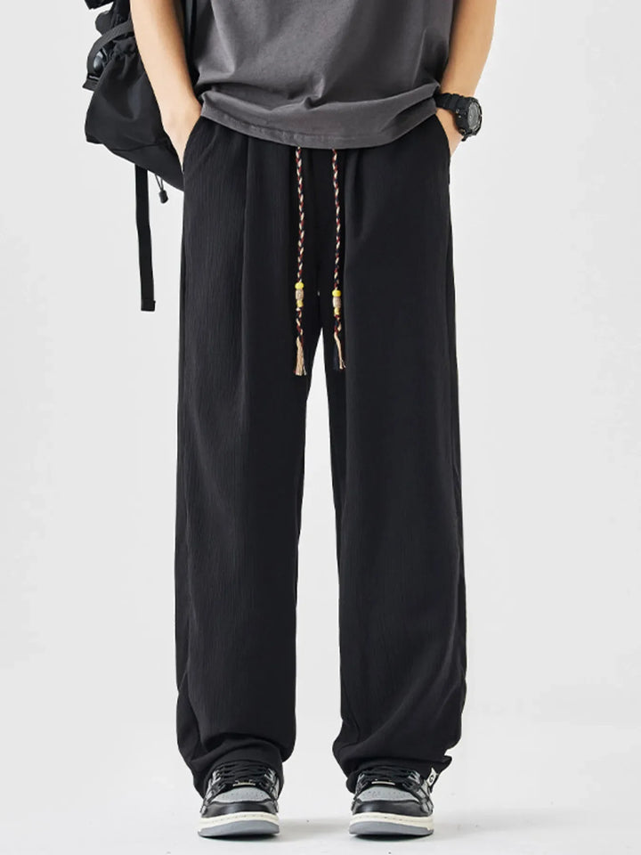 Men's Plus Size Loose Fit Drawstring Pants